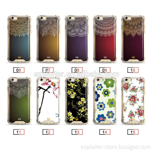 Shock proof air hybrid epoxy design phone cover for iphone 6 plus mobile phone cover